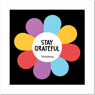 Flowers of hope: STAY GRATEFUL Posters and Art